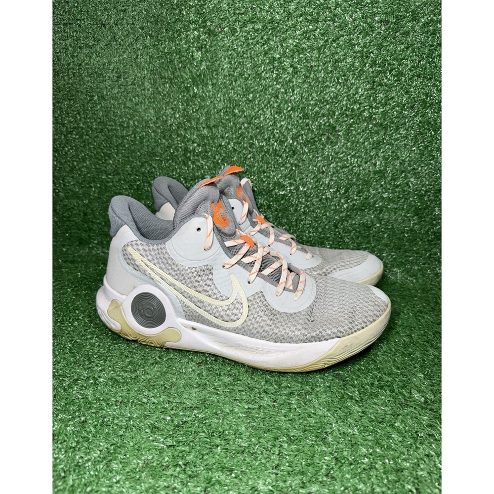 Nike KD Trey 5 IX Mens Size 11 Platinum Grey Basketball Shoes Athletic Sneakers